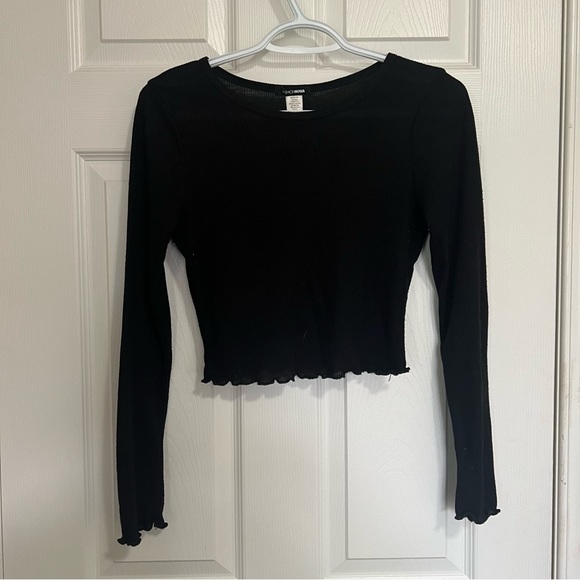 Fashion Nova, Ribbed Crop Top, Medium - Picture 1 of 2